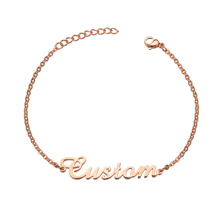 Bracelet with Personalized Name