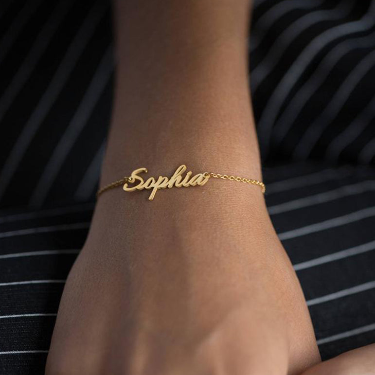 Bracelet with Personalized Name