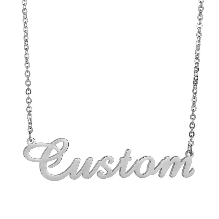 personalized name pendant