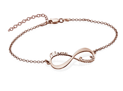 Infinity Bracelet with 2 Names